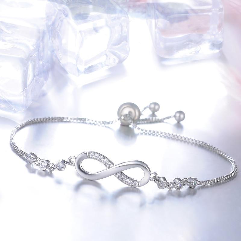 Elegant and Adjustable Infinity Bracelet - Nova Collection