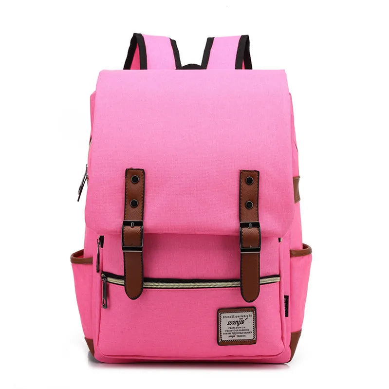 Vintage Oxford Backpack - Stylish Vintage Oxford Backpack for Adventurous Students and Travelers