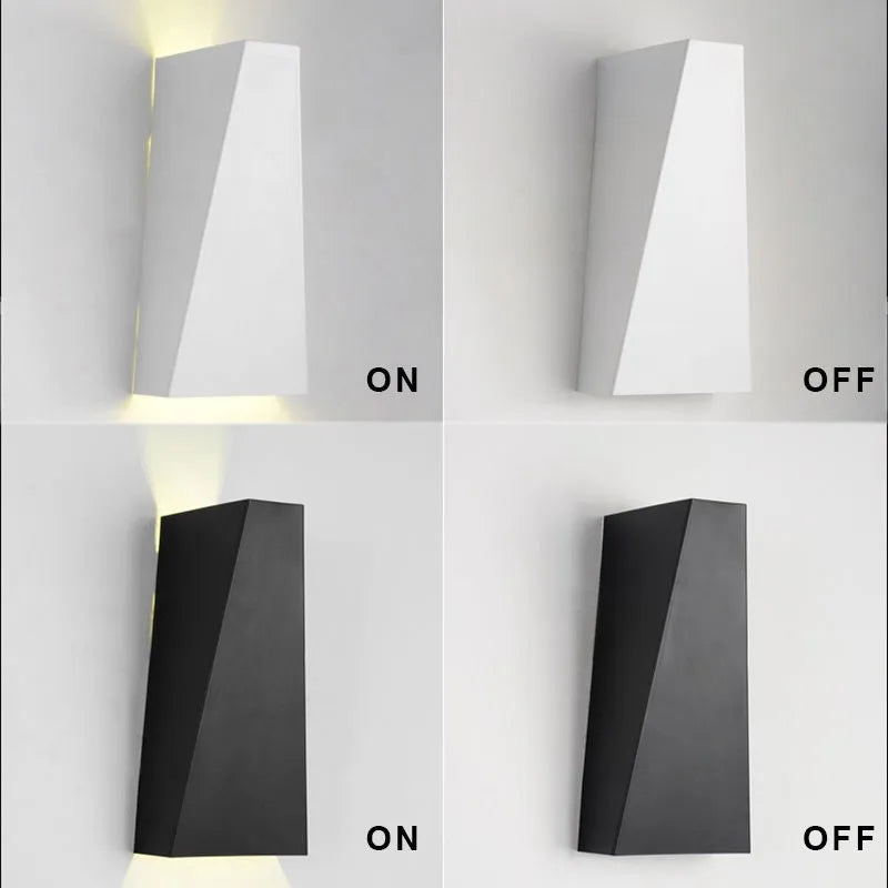 DualGlow - Sleek LED Wall Lighting for Bedroom & Hallway