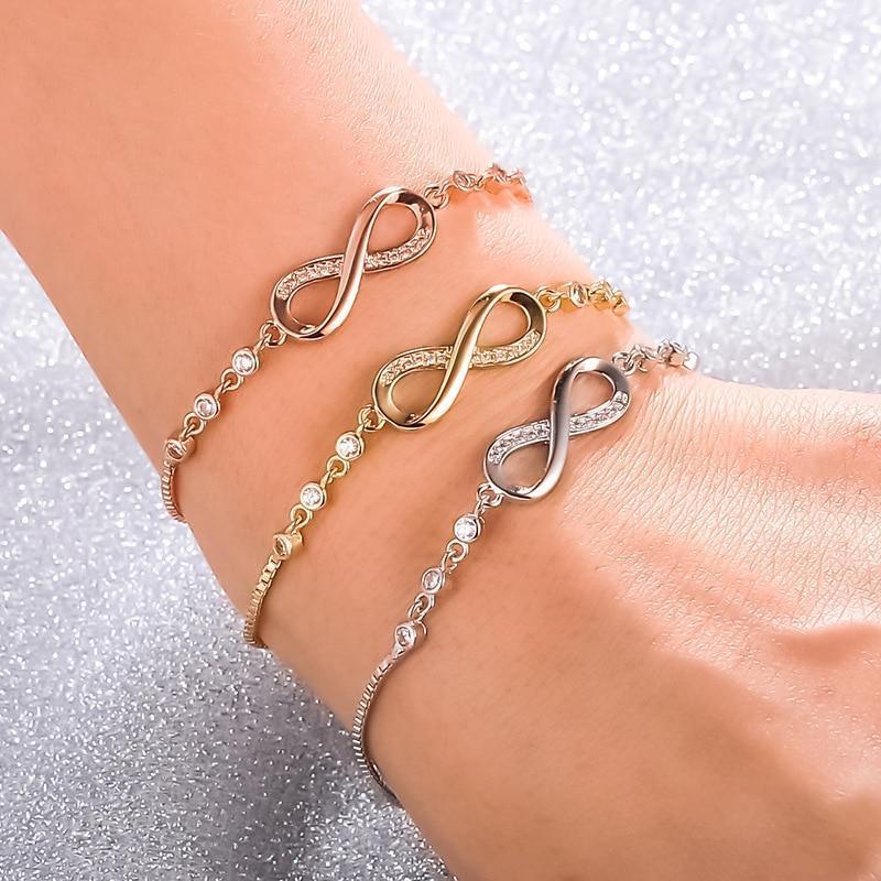 Elegant and Adjustable Infinity Bracelet - Nova Collection