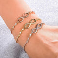 Elegant and Adjustable Infinity Bracelet - Nova Collection