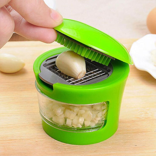 GarlicPress Pro - Compact Garlic Press with Reservoir