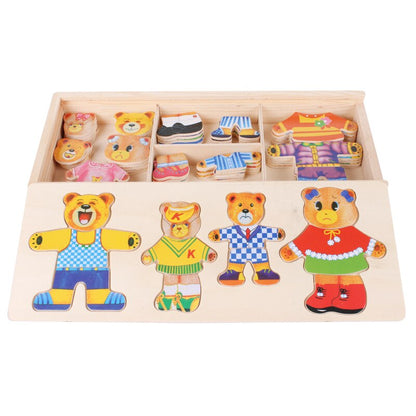 PuzzleMaster - Wooden DressUp Puzzle for Kids