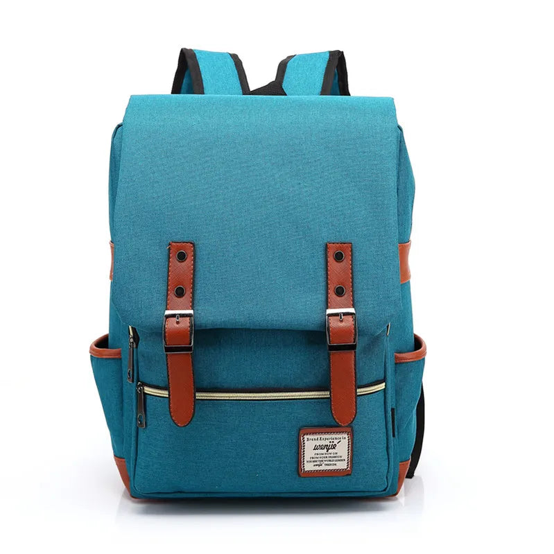 Vintage Oxford Backpack - Stylish Vintage Oxford Backpack for Adventurous Students and Travelers