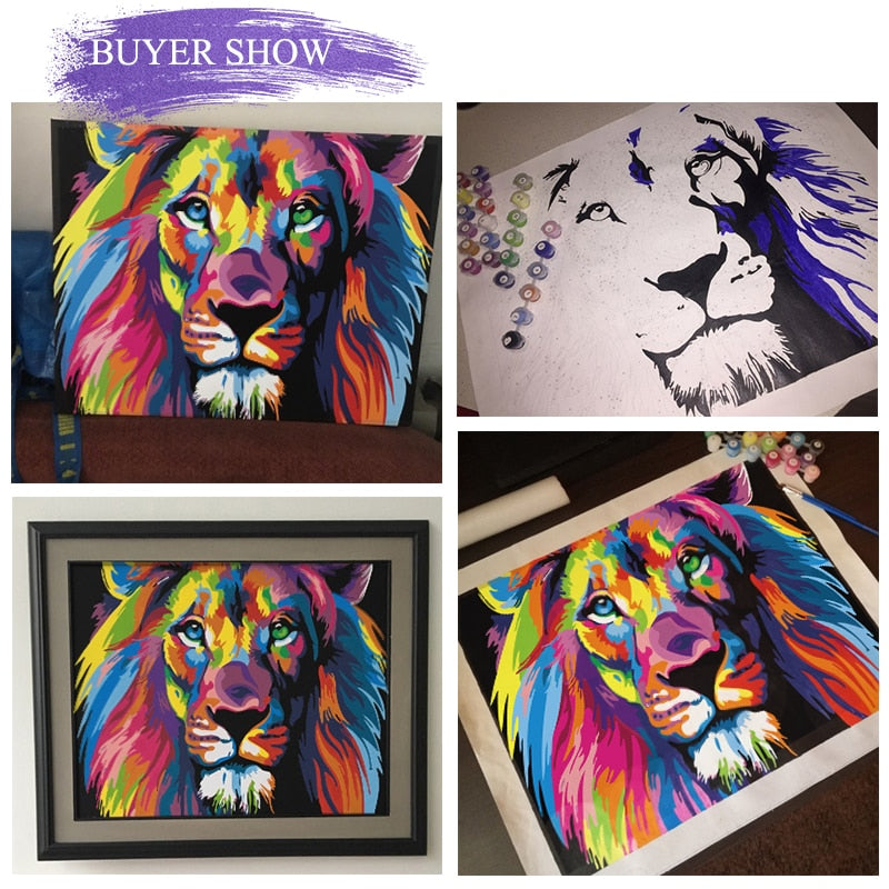 Animal Portrait (Paint by Numbers)