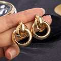 Refined Golden Celestite Earrings for Elegant Style