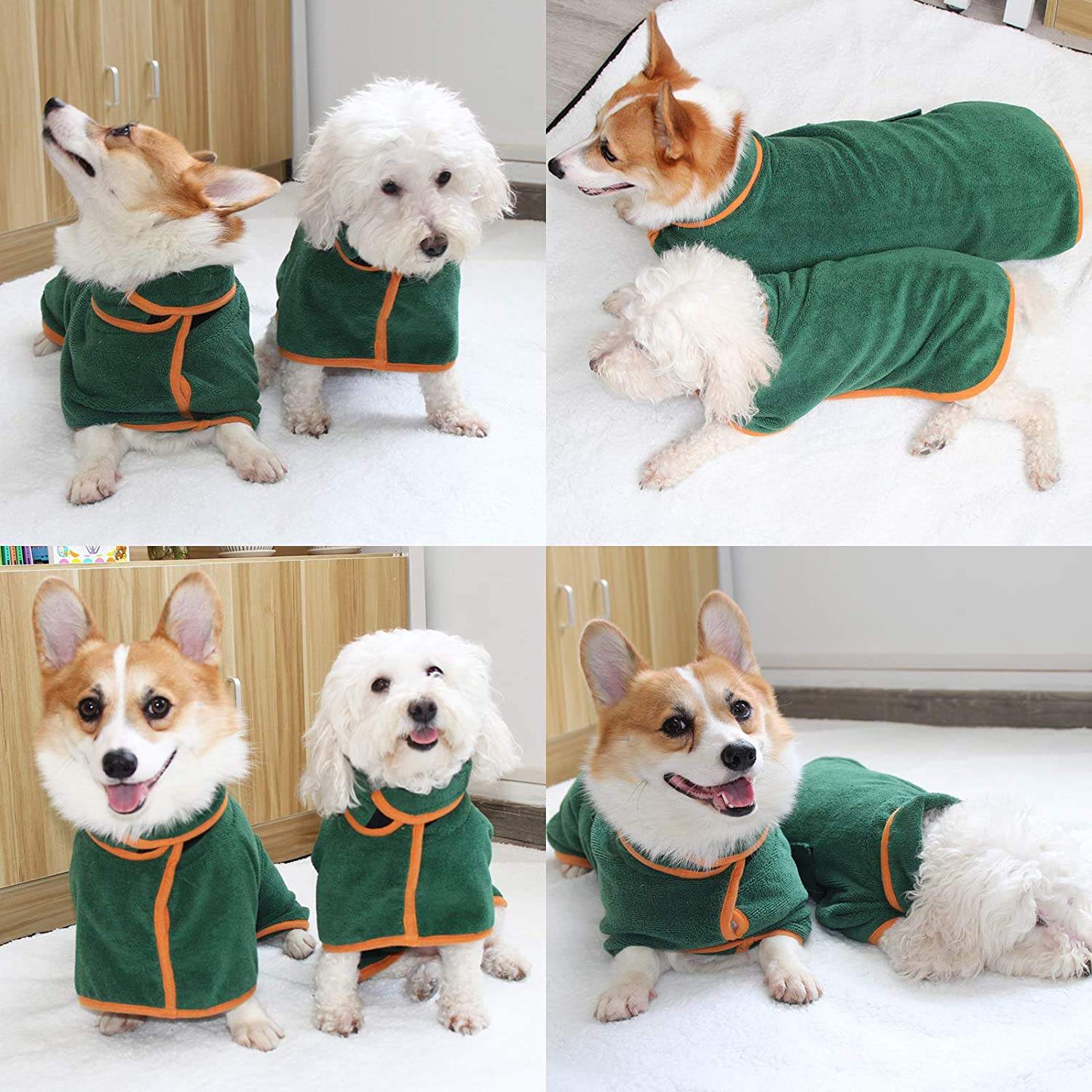CozyPaws Coat - Luxury Absorbent Dog Coat