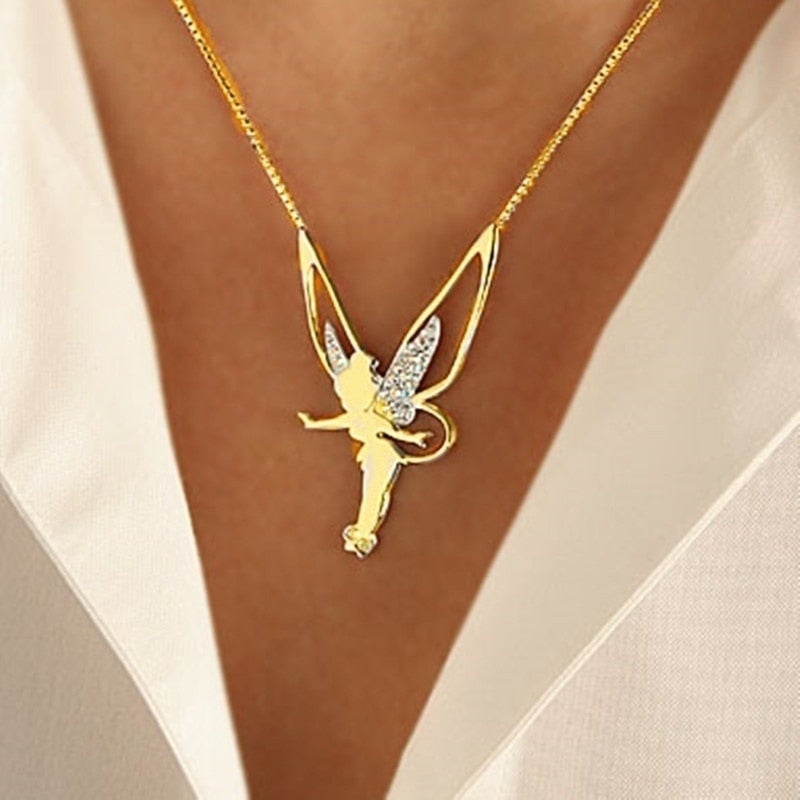 Enchanting Lucky Fairy Necklace - Faylin