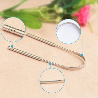 ScrapeMaster – Premium Stainless Steel Tongue Scraper
