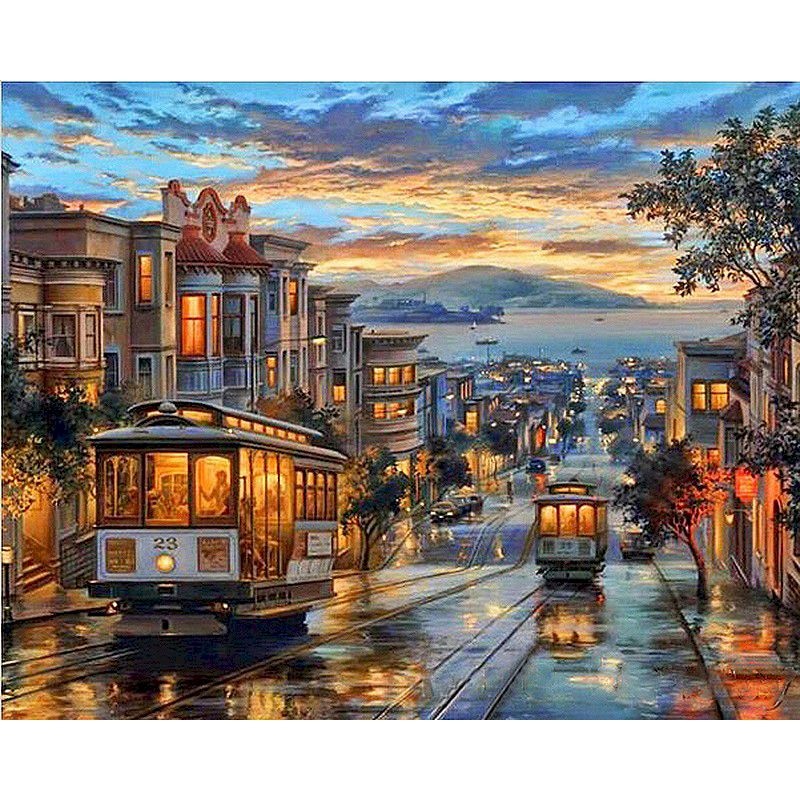 City Portrait (Paint by Numbers)