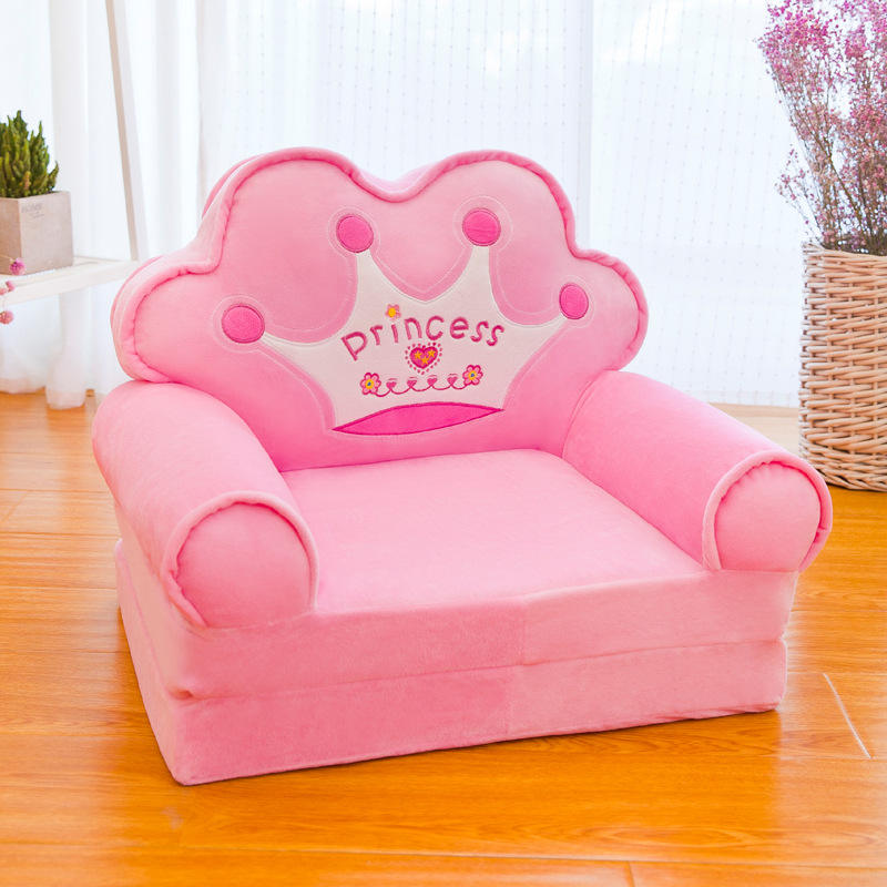 ComfyFold – Luxurious Foldable Velvet Children's Sofa