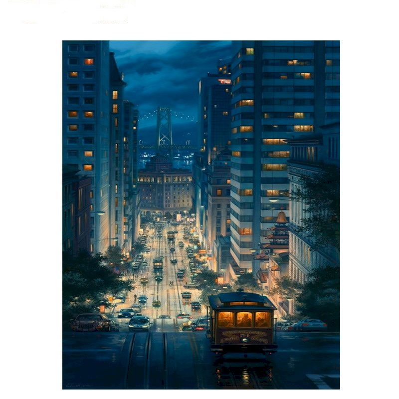 City Portrait (Paint by Numbers)
