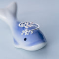 Elegant Adjustable Rings with Zirconia - Amalthea Collection