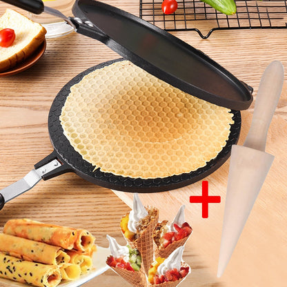 WaffleMaster Pan – Handy Waffle & Omelet Maker