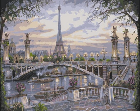 City Portrait (Paint by Numbers)
