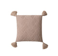 Chic Chenille Cushion Cover with Nordic Pom-Poms - Luxury Comfort