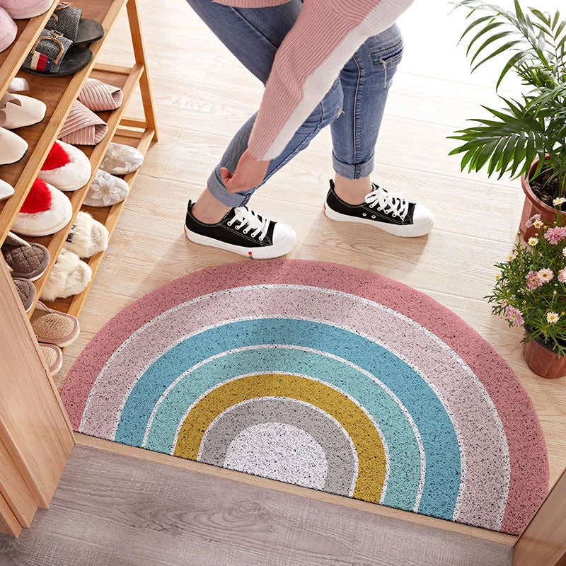 BrightStep – Colorful Rainbow Doormat
