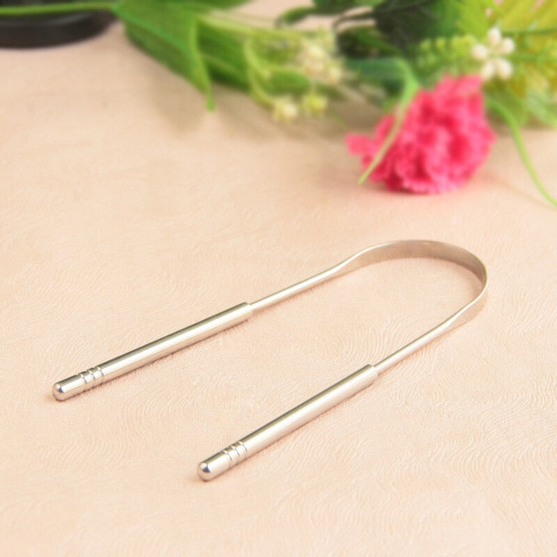 ScrapeMaster – Premium Stainless Steel Tongue Scraper
