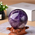 Amethyst Globe – Decorative Energy Ball for a Calm Interior