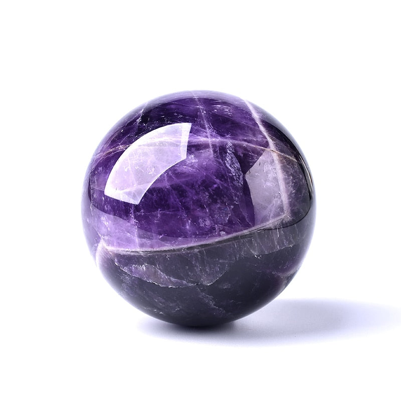 Amethyst Globe – Decorative Energy Sphere for a Serene Interior