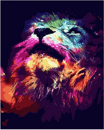 Animal Portrait (Paint by Numbers)