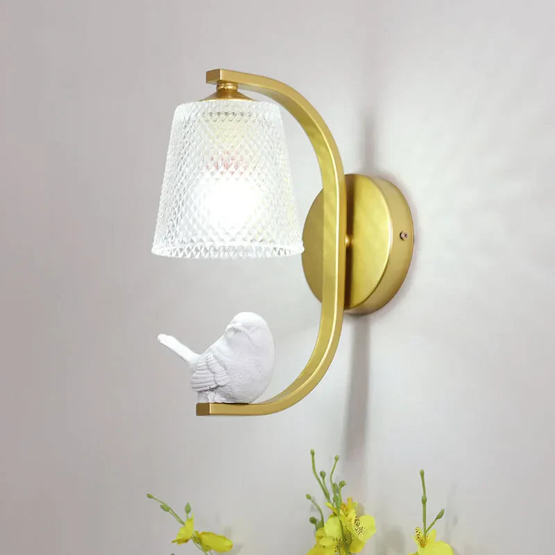 NordicBird Light – Trendy Bird Wall Lamp for Bedroom