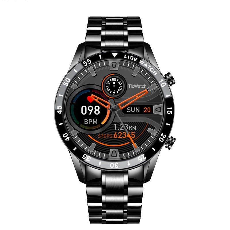 LuxeFit Watch – Stijlvolle Multifunctionele Smartwatch