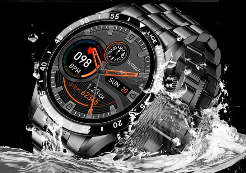 LuxeFit Watch – Stijlvolle Multifunctionele Smartwatch