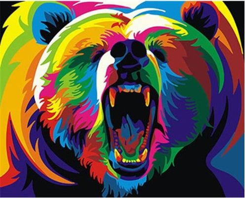 Animal Portrait (Paint by Numbers)