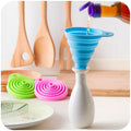 FoldEase Funnel - Practical Kitchen Tool for Fast Pouring