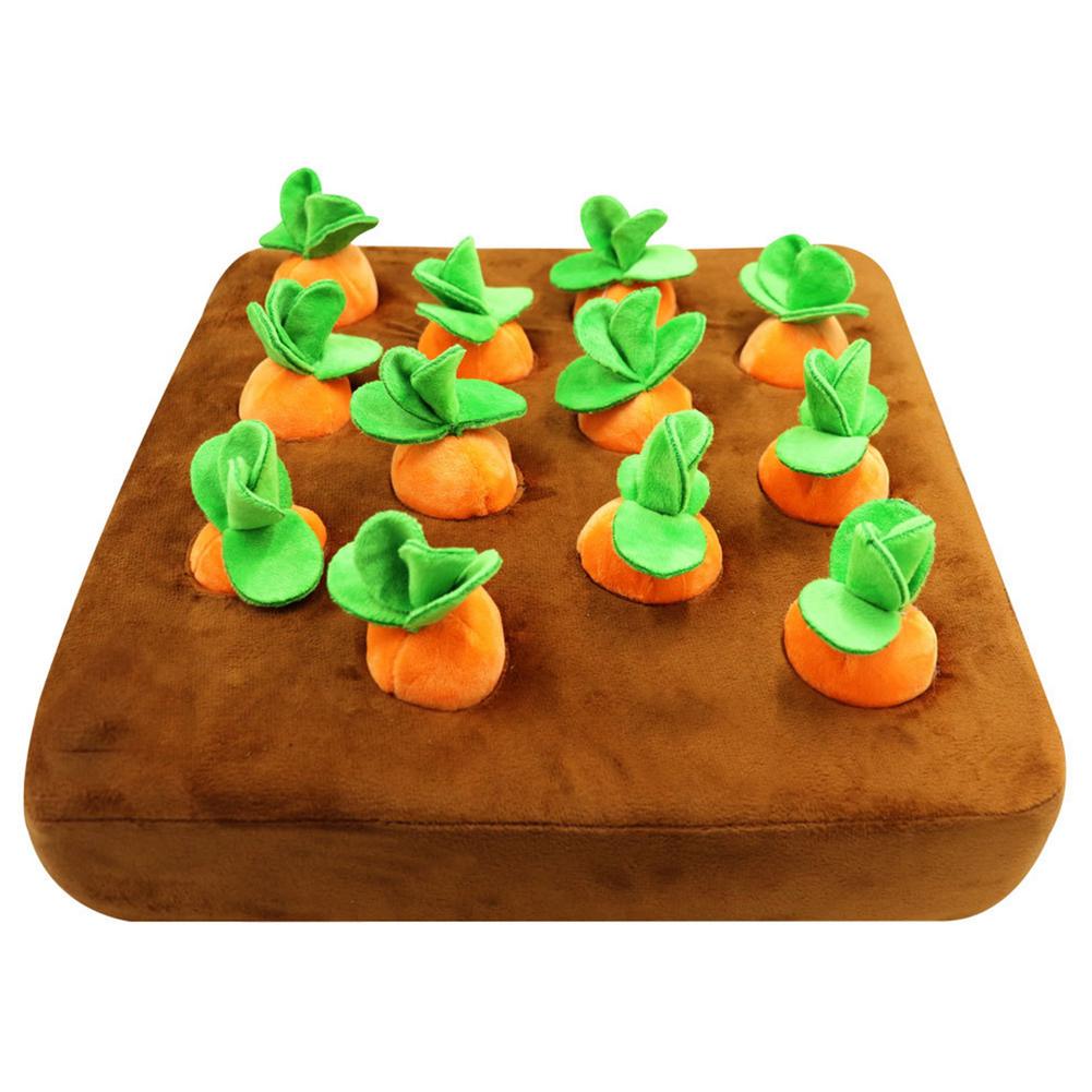 Dog Toys Carrot Plush Toy Pet Vegetable Chew Toy For Dogs Snuffle Mat For Dogs Cats Durable Chew Puppy Toy Dogs Accessories #WO