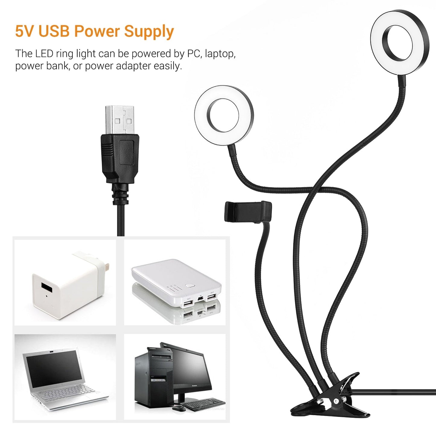 Flexible LED Selfie Light