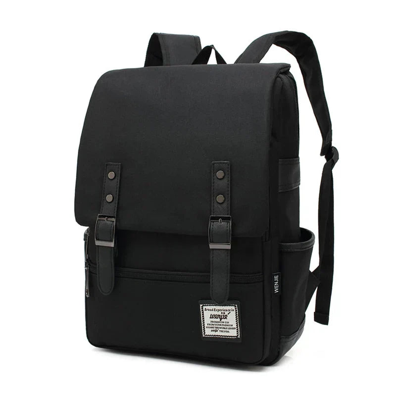 Vintage Oxford Backpack - Stylish Vintage Oxford Backpack for Adventurous Students and Travelers