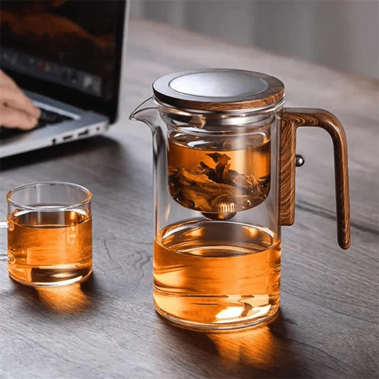 ClearBrew – Elegant Transparent Teapot for Coffee & Tea