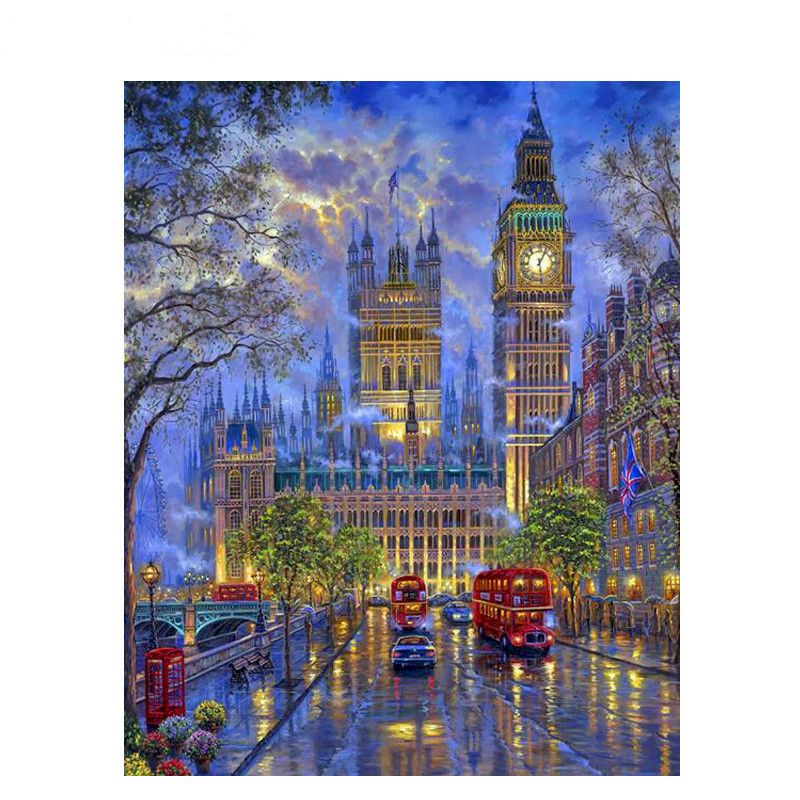 City Portrait (Paint by Numbers)