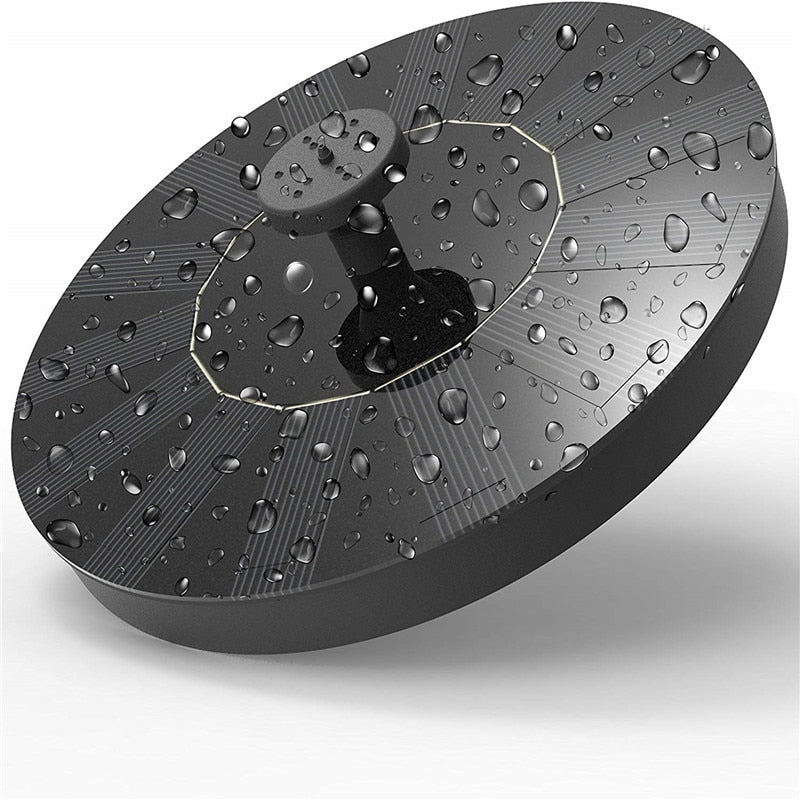 ZenFlow Fountain - Sustainable Solar-Powered Garden Accessory