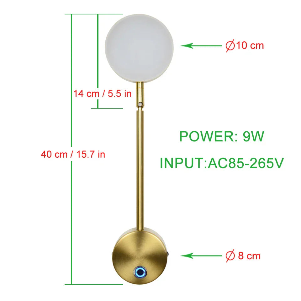 BrightLume – Stylish Dimmable LED Wall Light