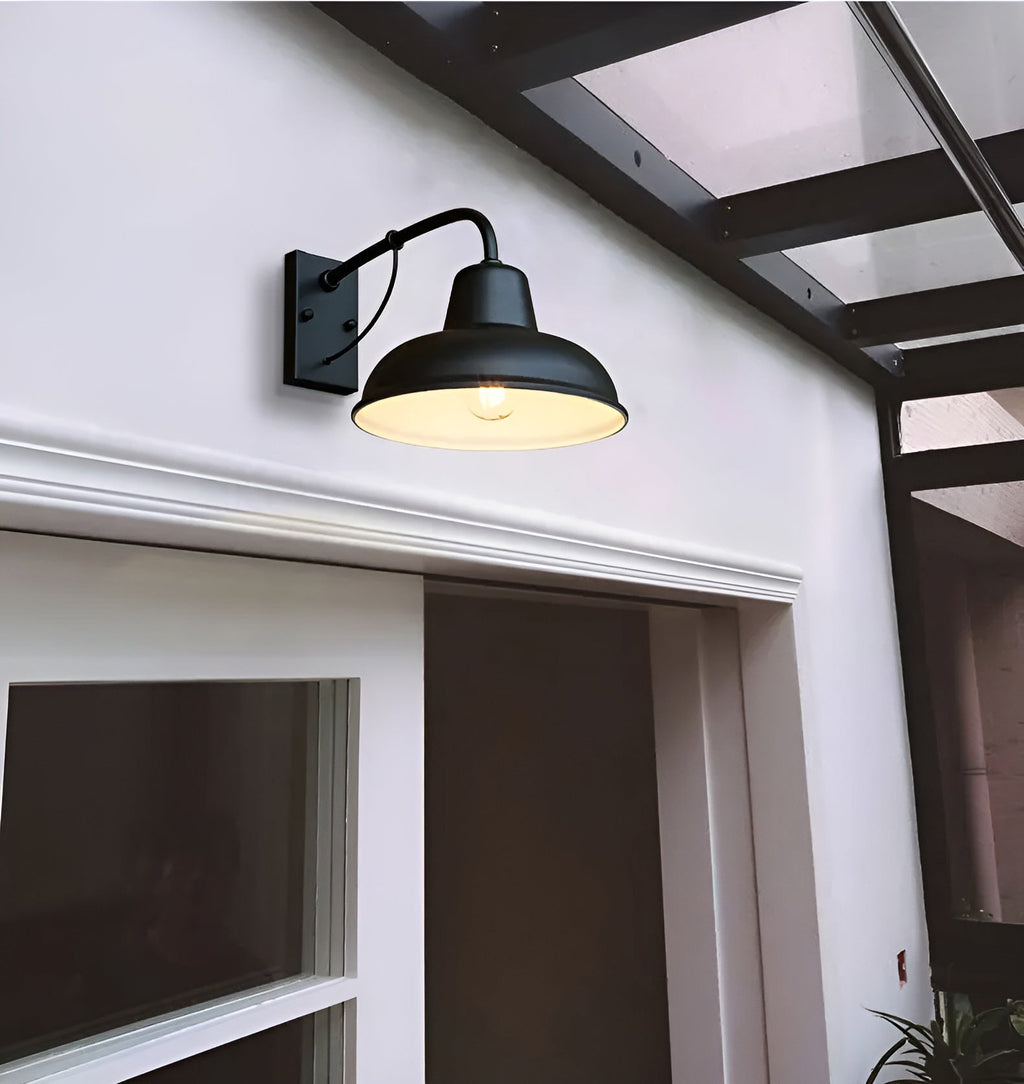 Vintage Barn Wall Lamp - Industrial Vintage Wall Lamp for Atmospheric Lighting