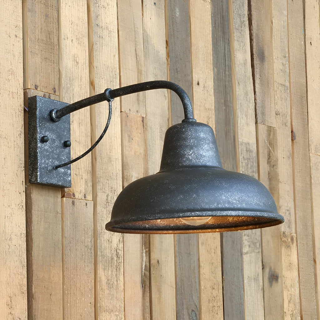 Vintage Barn Wall Lamp - Industrial Vintage Wall Lamp for Atmospheric Lighting