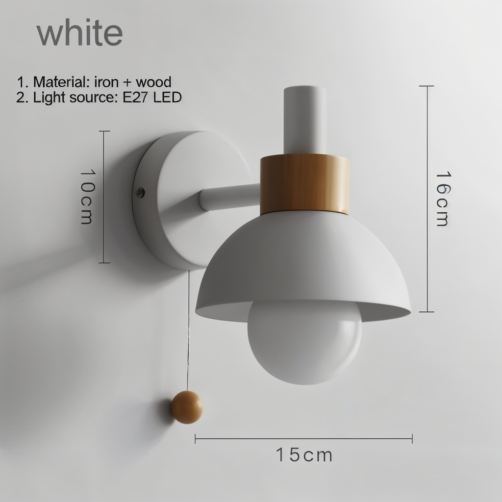 Modern Macaron Wall Lamp - Elegant Lighting for Any Space