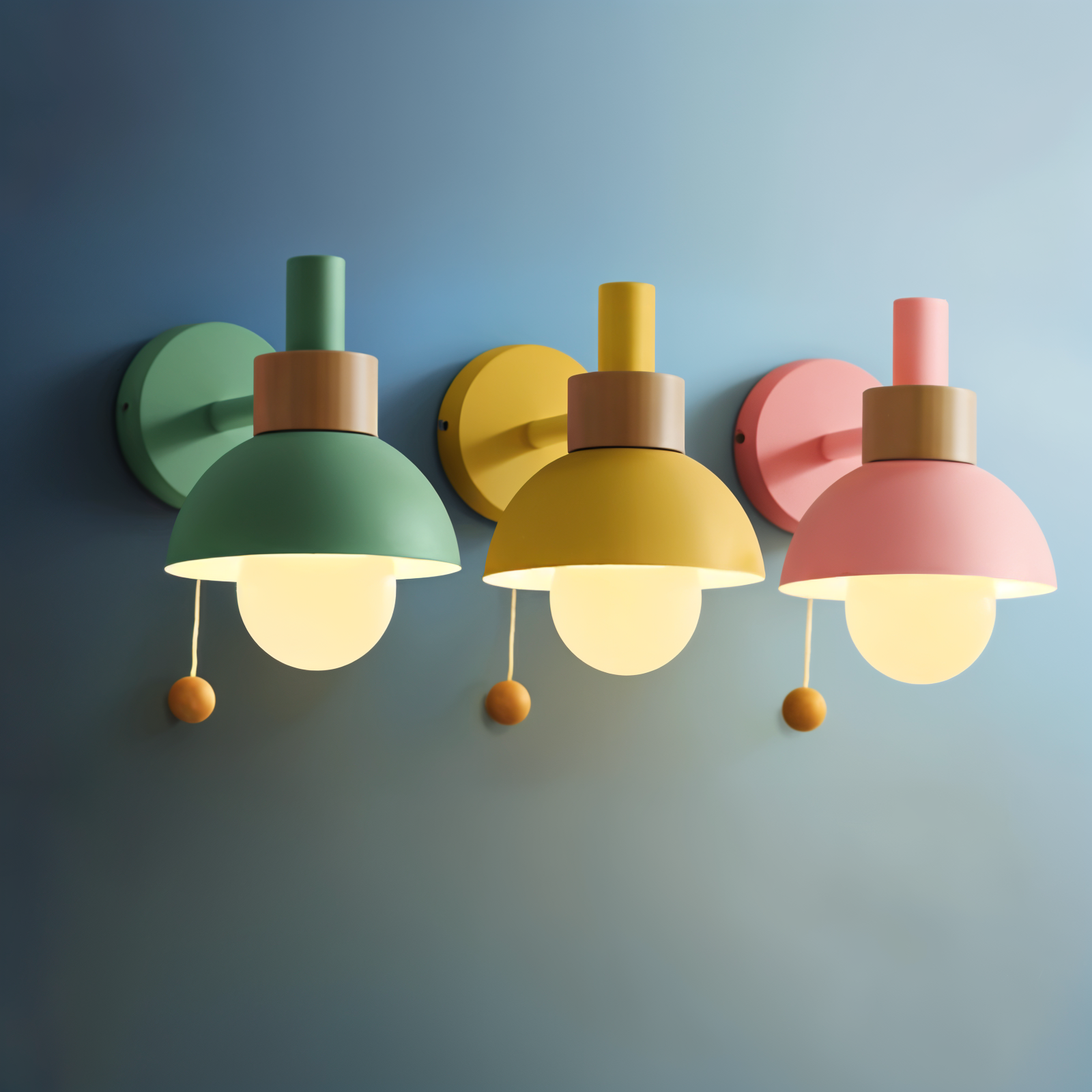Modern Macaron Wall Lamp - Elegant Lighting for Any Space