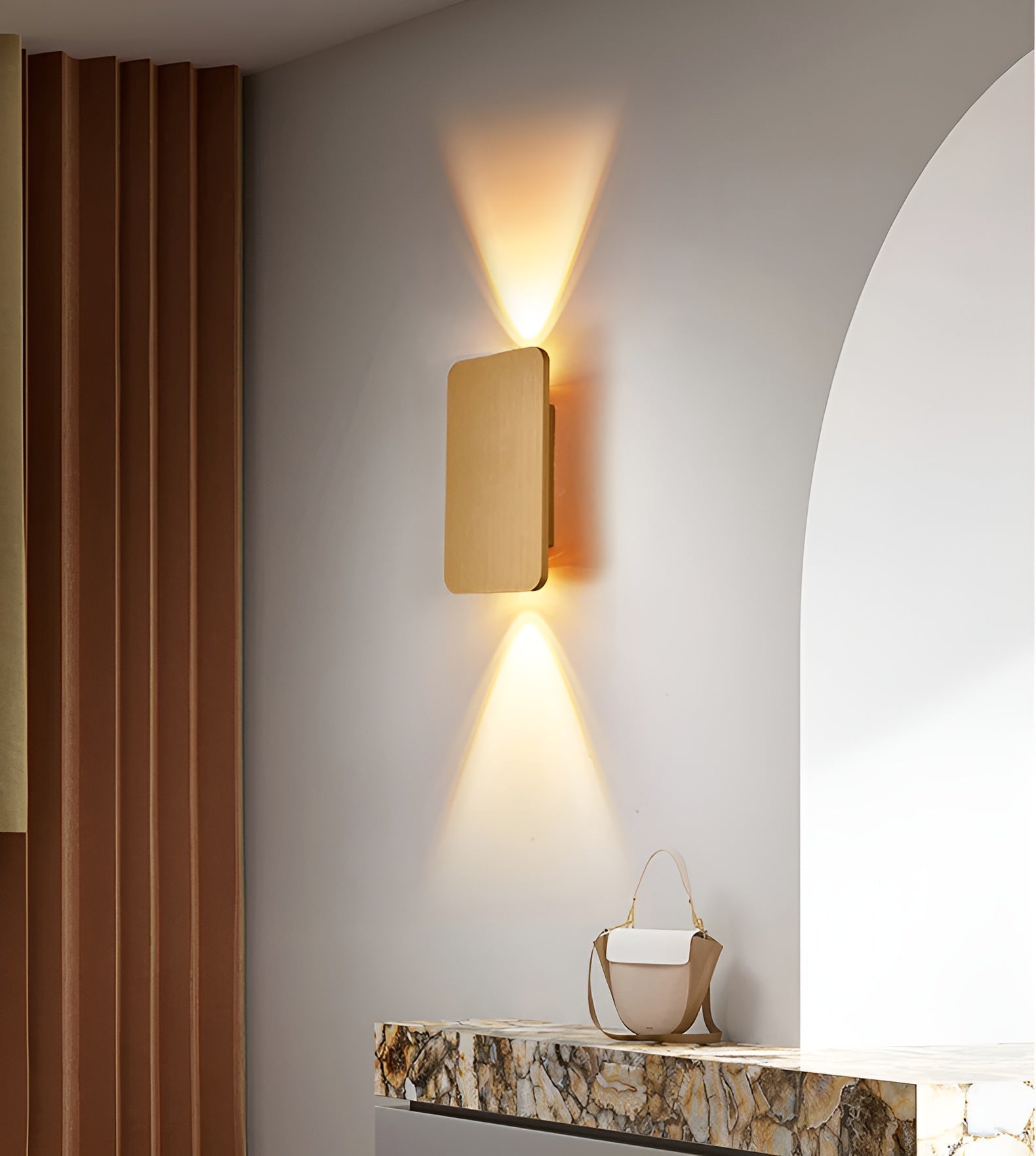 Luxurious Scandinavian LED Wall Lamp - Sleek Lighting for Any Space