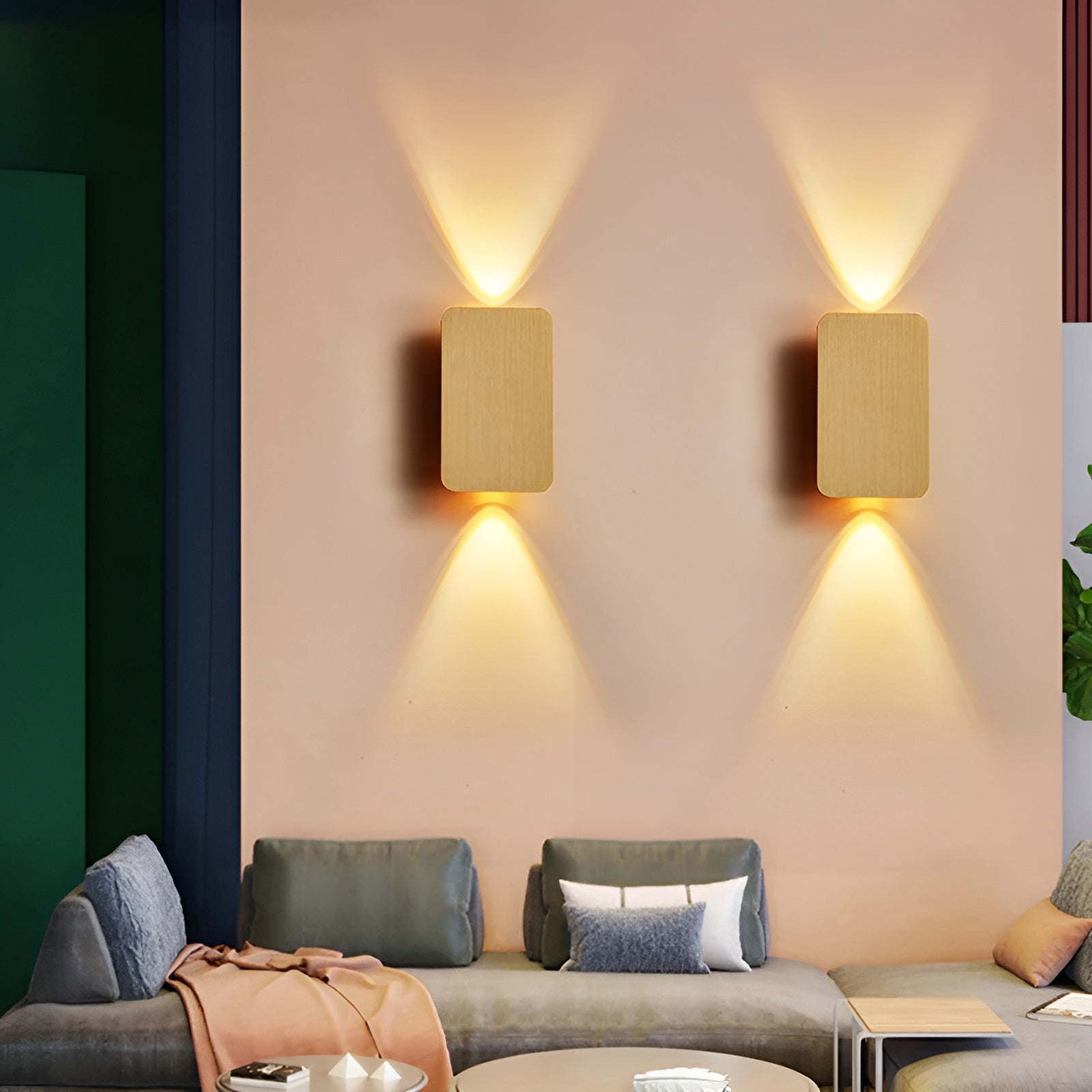 Luxurious Scandinavian LED Wall Lamp - Sleek Lighting for Any Space
