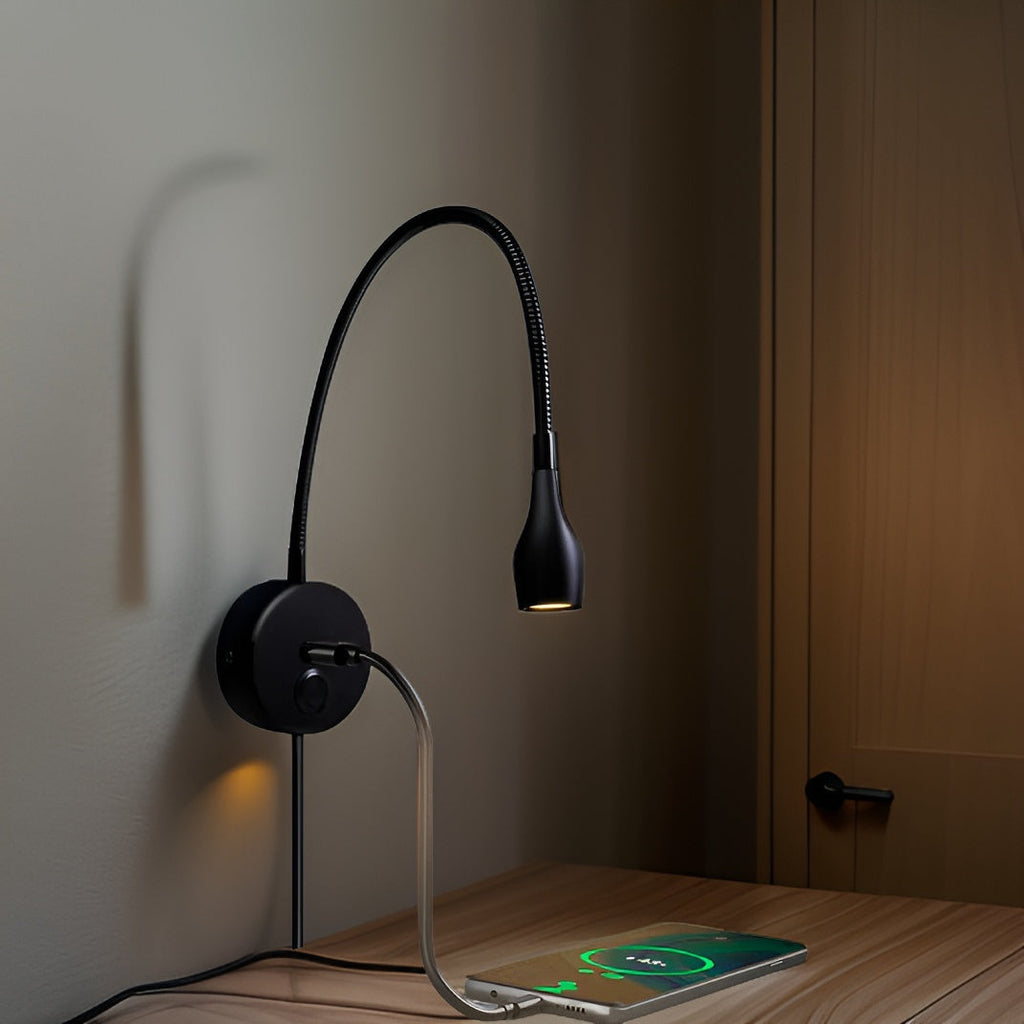 Luminara Wall Lamp - Stylish Adjustable LED Wall Lamp for Reading Enjoyment