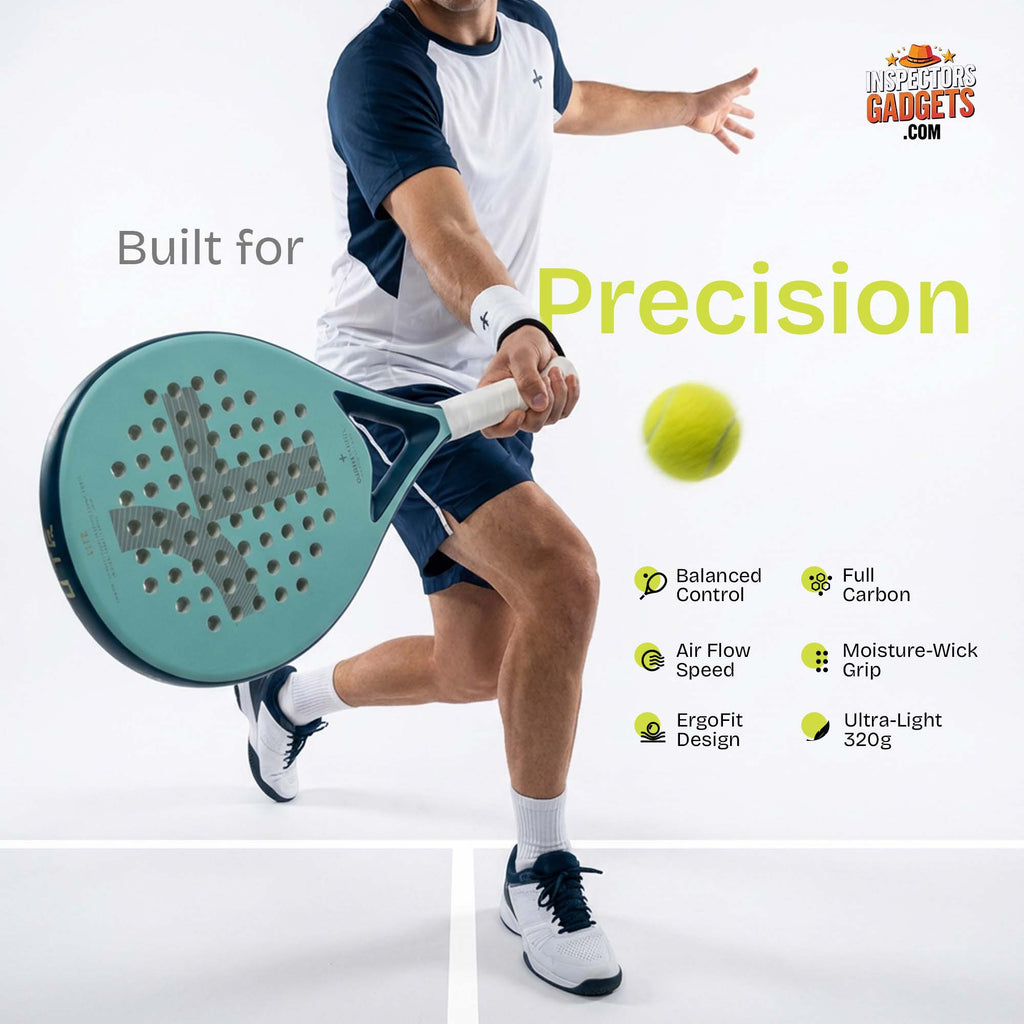 CarbonEdge Elite Padel Racket