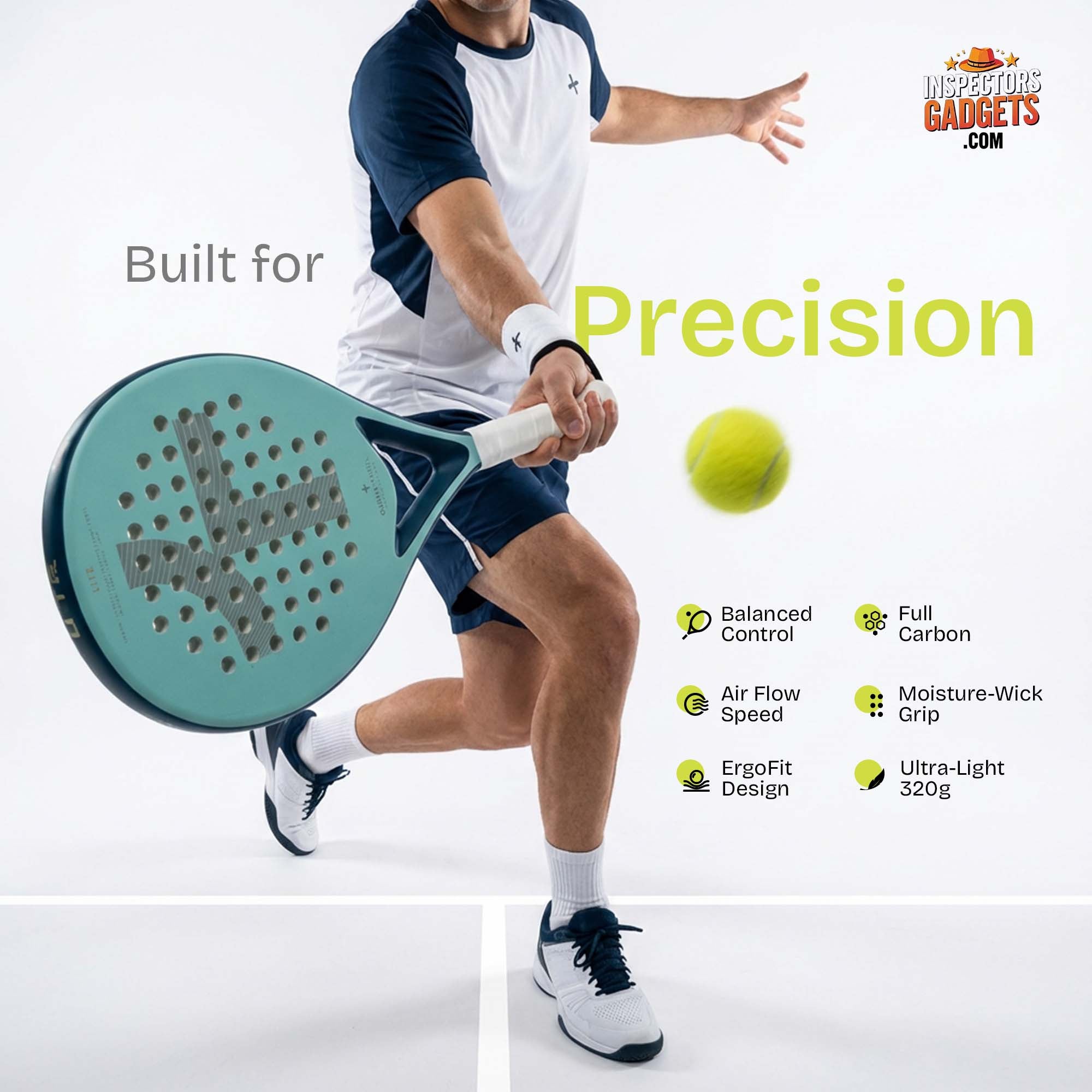 CarbonEdge Elite Padel Racket