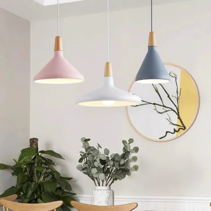 Chic Macaron Ceiling Lamp - Playful Elegance for Every Interior