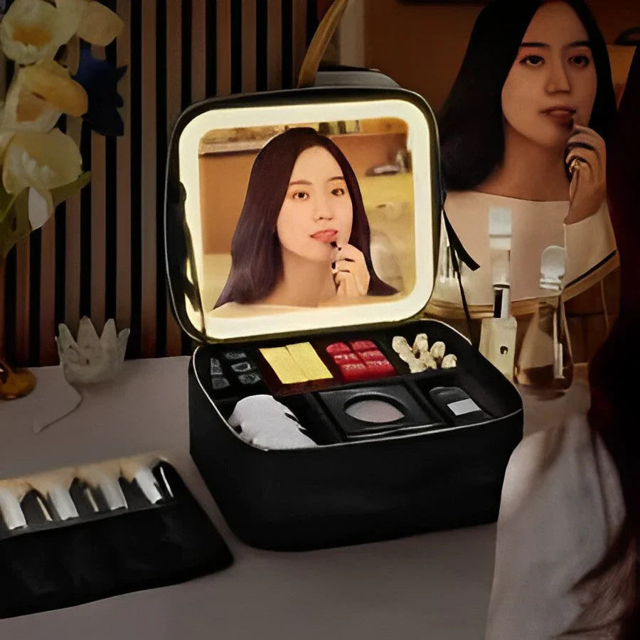 MirrorGlam - Make-up Bag with Mirror