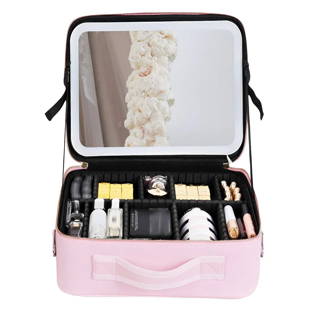 MirrorGlam - Make-up Bag with Mirror