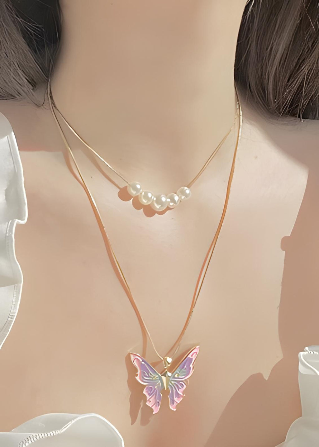 FairyWing Necklace - Enchanting Butterfly Pendant